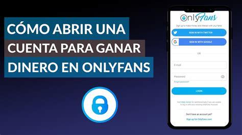 cmo abrir una cuenta en onlyfans|Cómo crear una cuenta en OnlyFans: Guía paso a paso